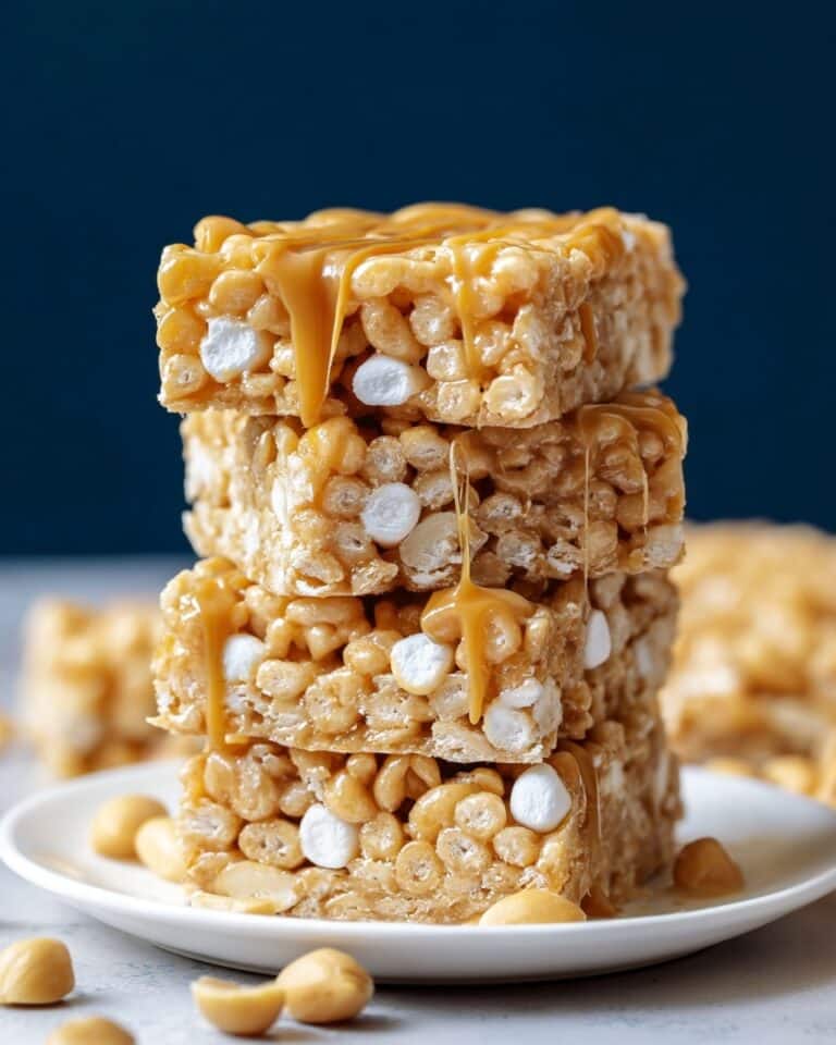 Caramel Rice Krispies Treats Recipe