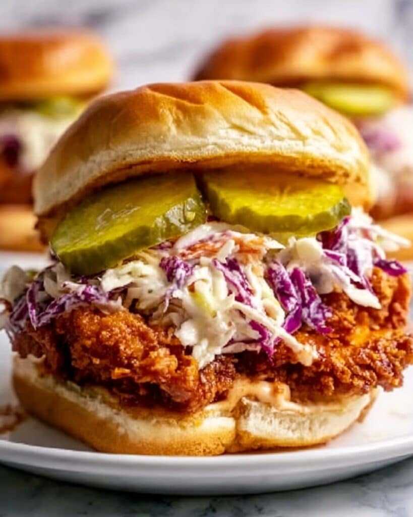 Nashville Hot Chicken Sandwiches Recipe