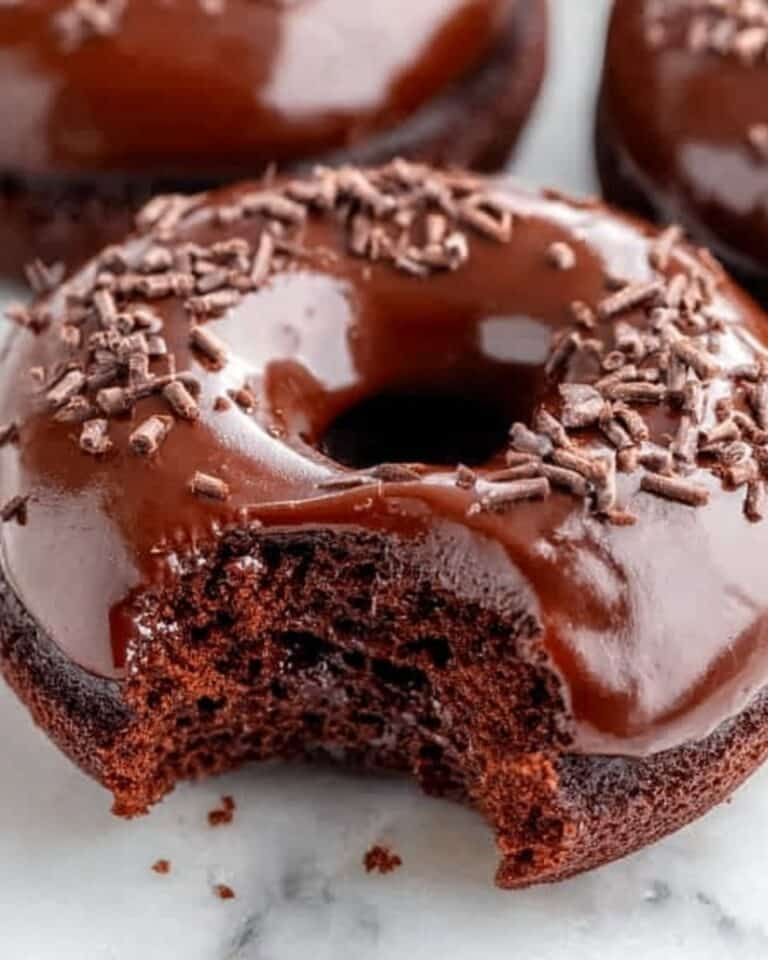 Healthy Chocolate Protein Donuts Recipe