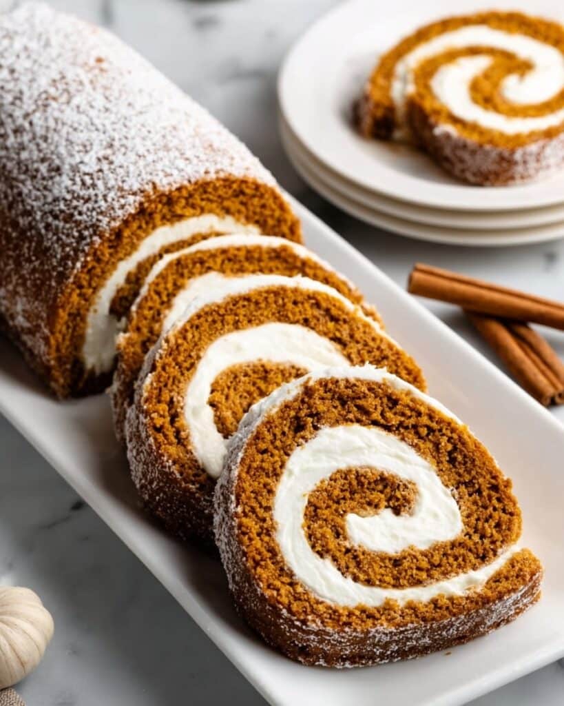 Pumpkin Roll Bars Recipe
