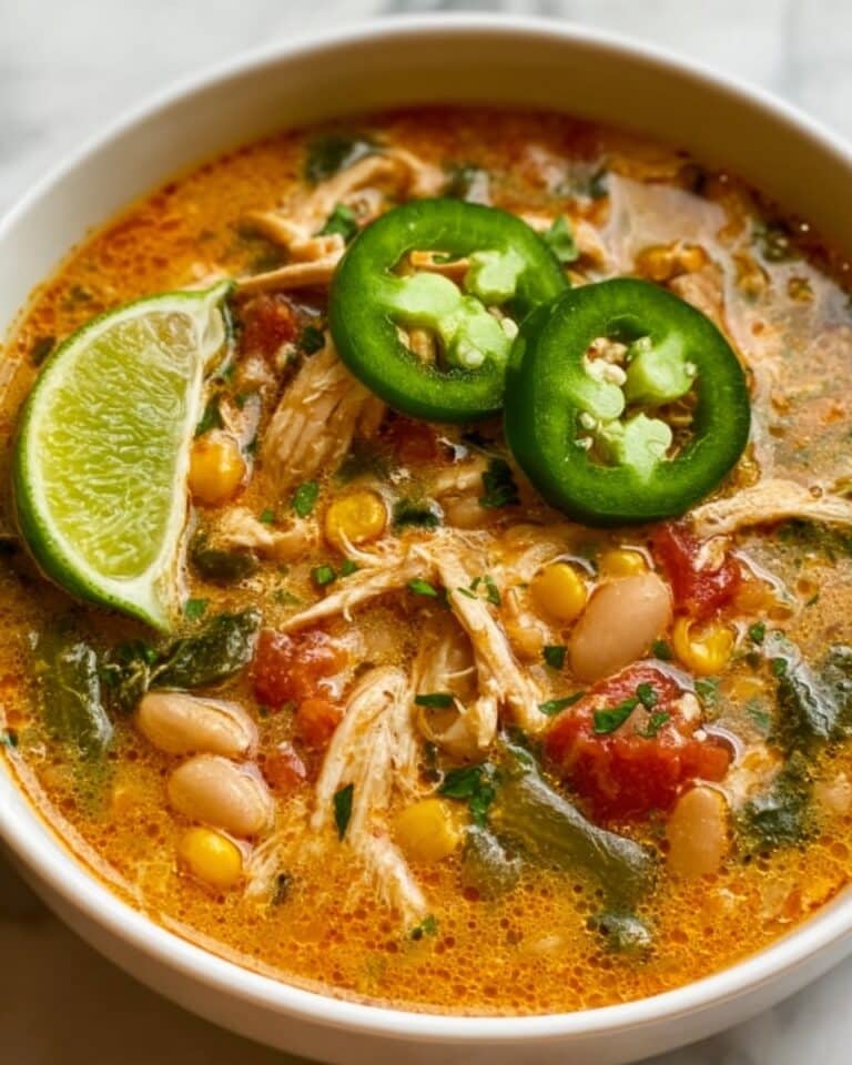 Cajun White Chicken Chili Recipe