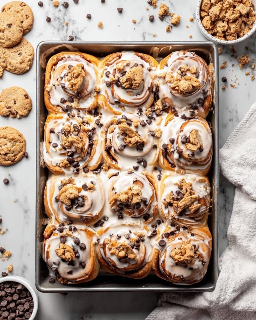 Chocolate Chip Cookie Rolls Recipe