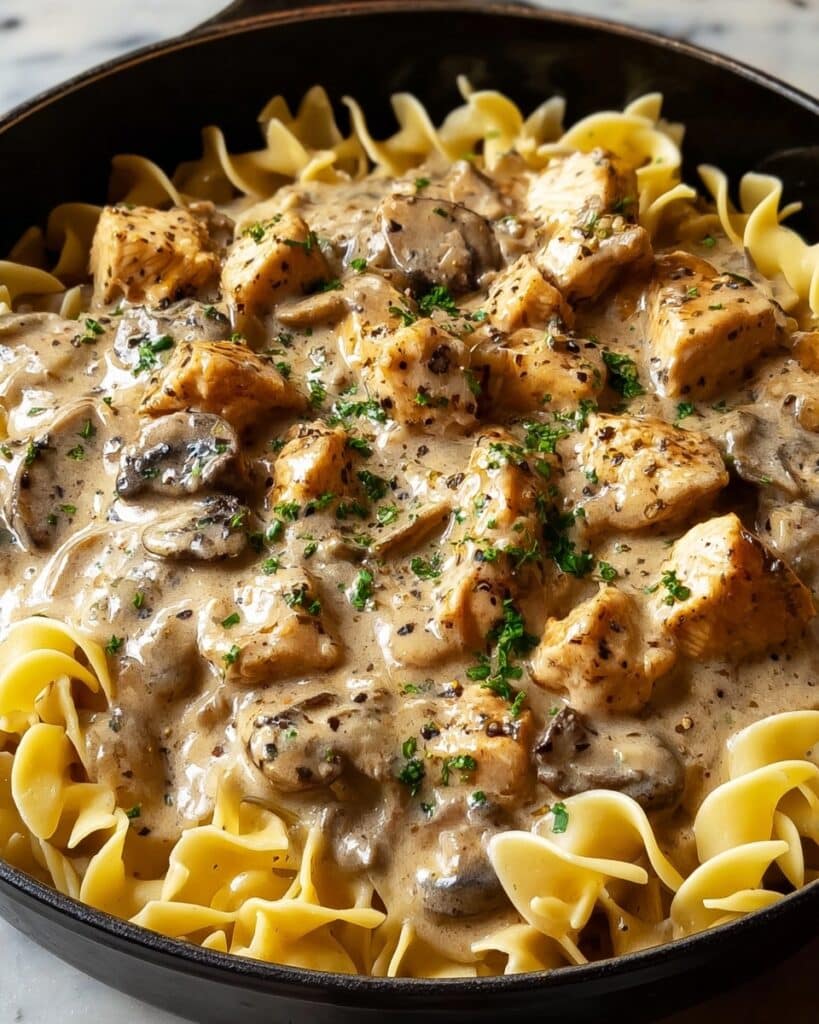 Creamy Chicken Stroganoff That’s Comfort in Every Bite Recipe