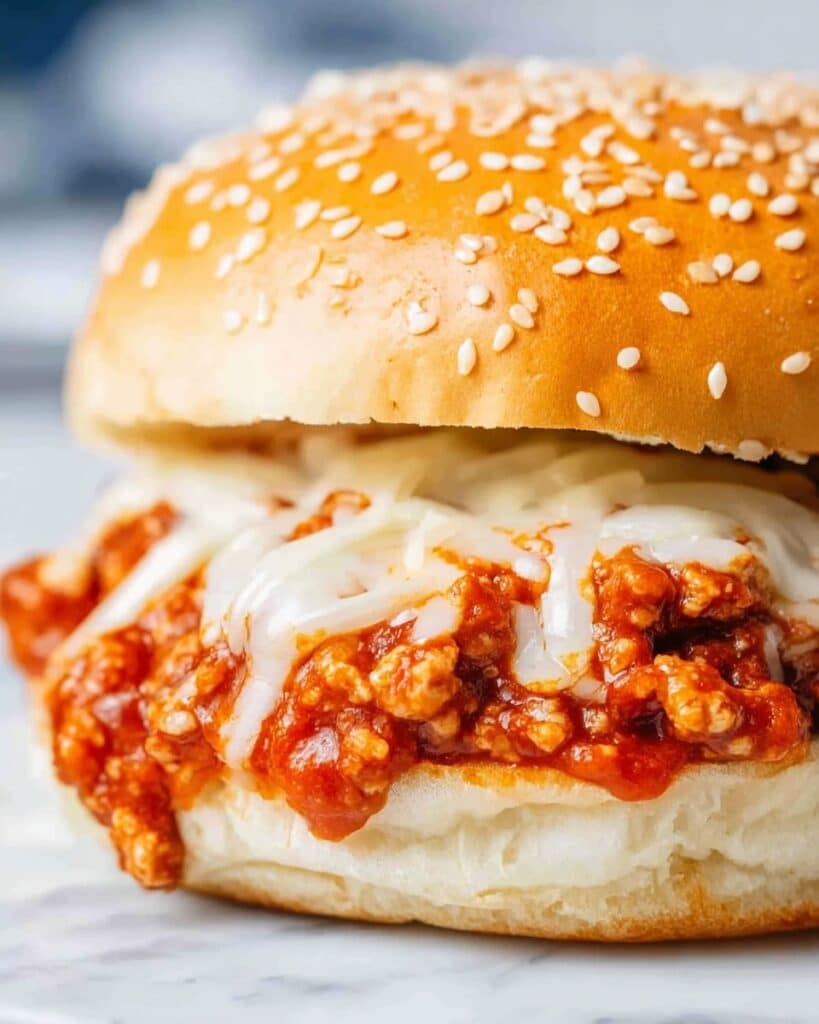 Chicken Parmesan Sloppy Joes Recipe
