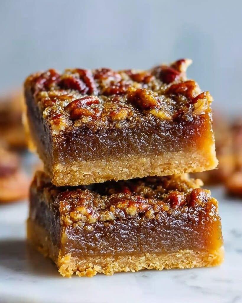 Simple Pecan Pie Bars Recipe