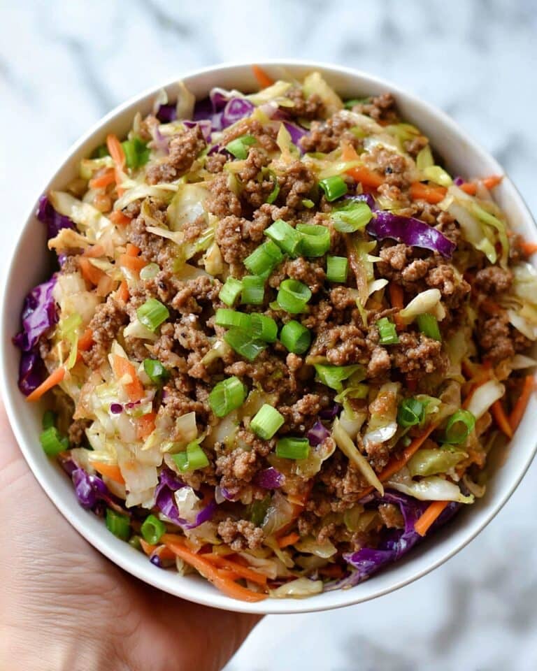 Low-Carb Easy To Make Egg Roll In A Bowl Recipe