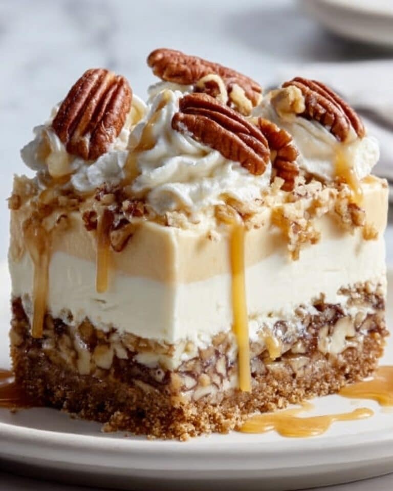 No-Bake Pecan Pie Lasagna Recipe