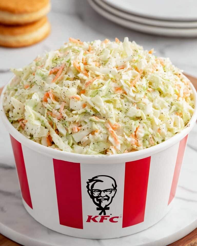 KFC Copycat Coleslaw Recipe