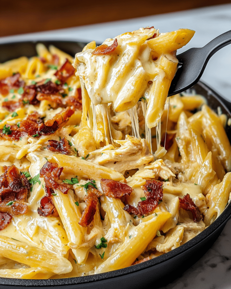 Indulgent Crack Chicken Penne Recipe