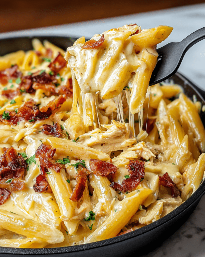 Indulgent Crack Chicken Penne Recipe