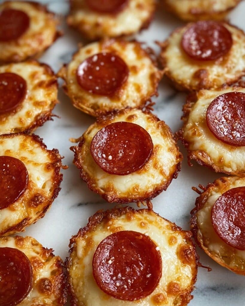 Cheesy Pepperoni Pizza Chips Recipe