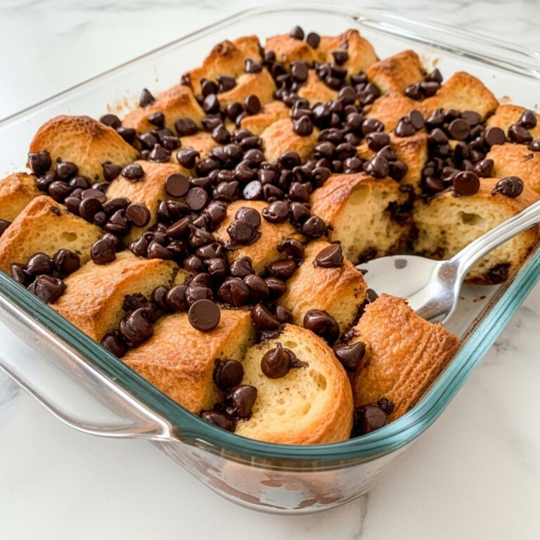 Chocolate Croissant Breakfast Bake Recipe