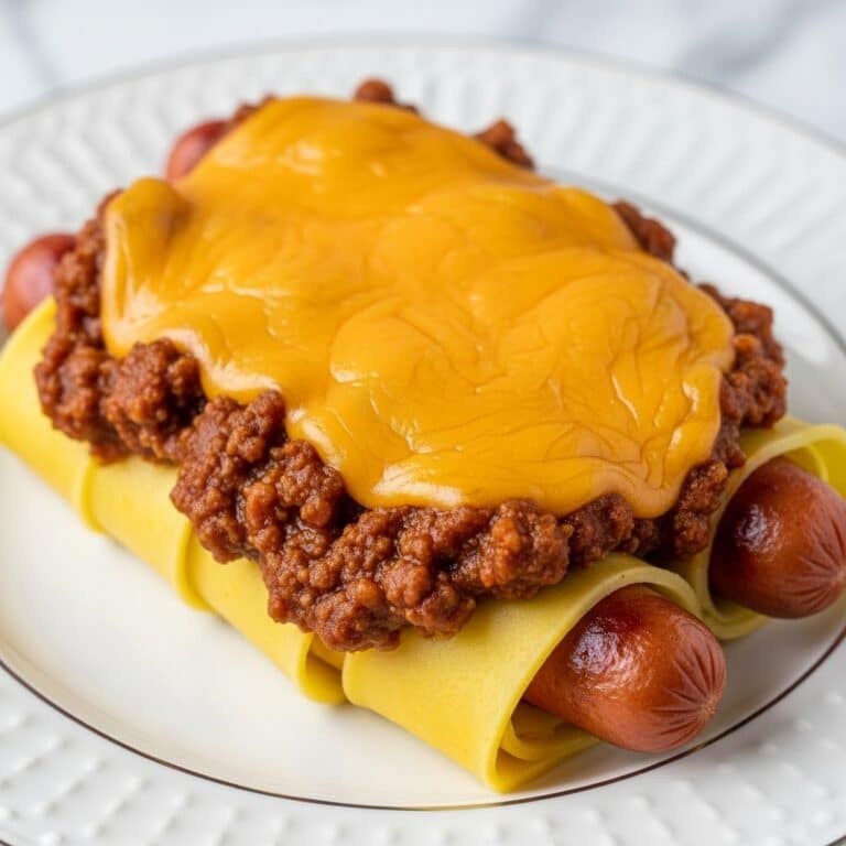 Keto Chili Dog Casserole Recipe