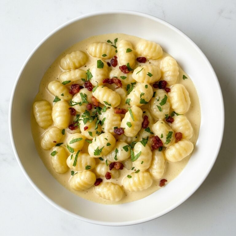 Cheddar Gnocchi Soup Recipe