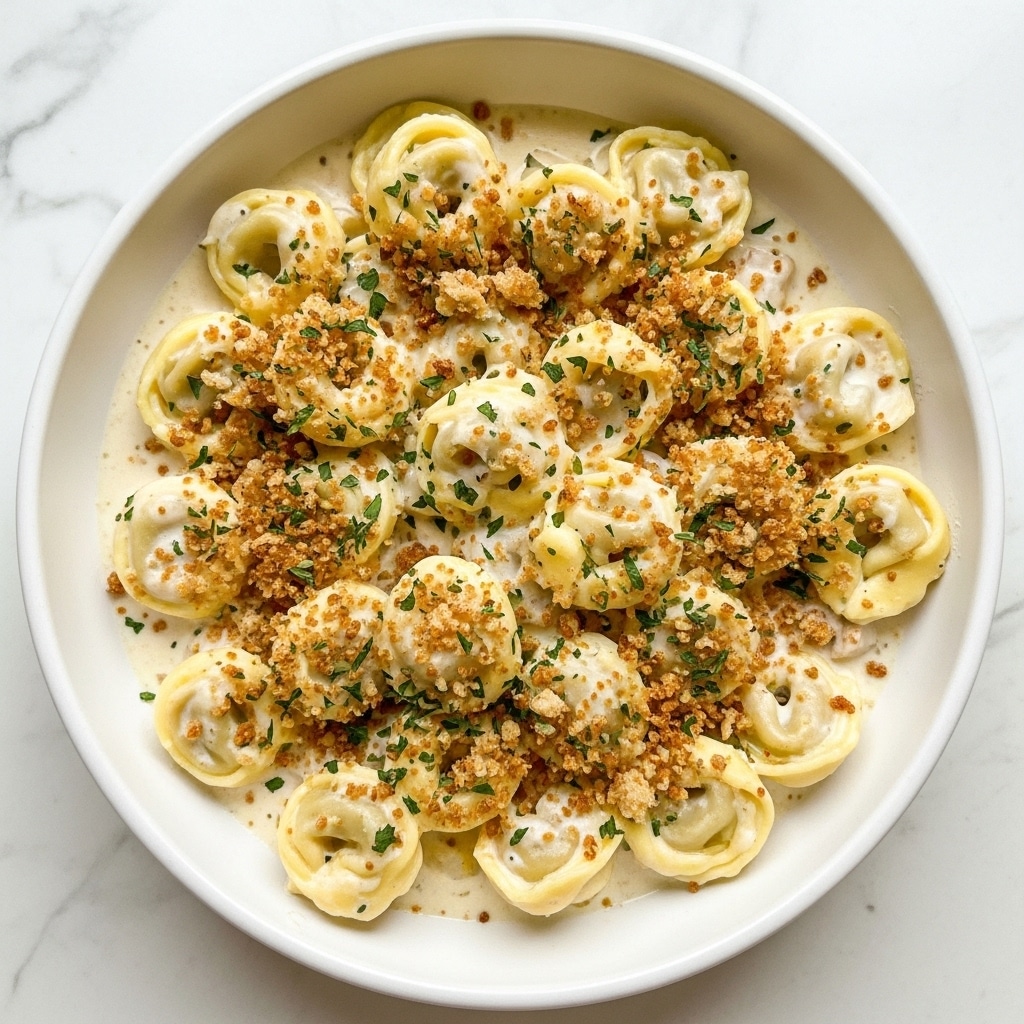 Alfredo Tortellini Bake Recipe