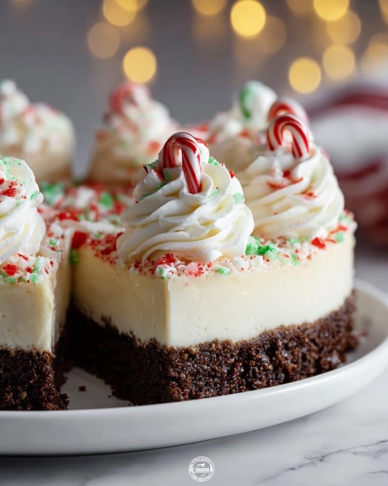 Decadent Peppermint Cheesecake with Oreo Crust Recipe