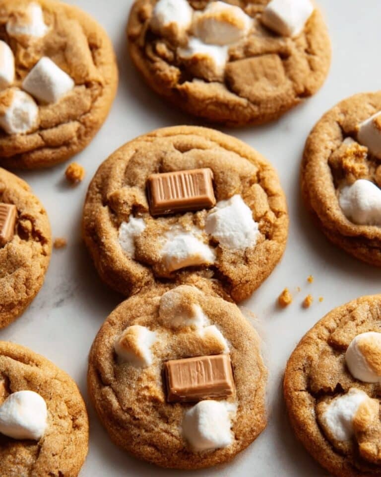 Biscoff Cookie Butter White Chocolate Chip Cookies Recipe