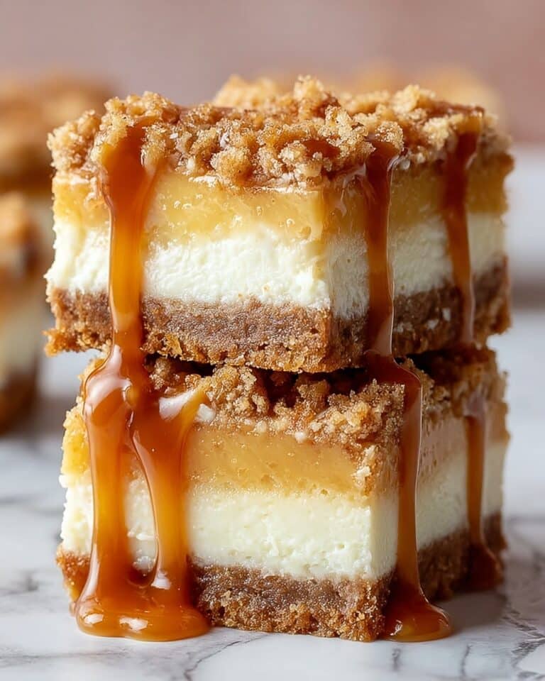 Caramel Apple Cheesecake Bars Recipe