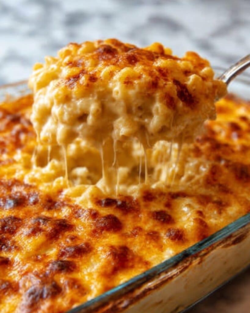 Five Cheese Baked Mac & Cheese Recipe
