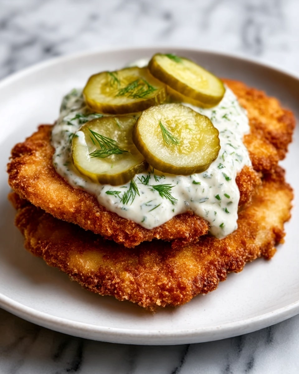 A white plate on a white marbled surface holds two rolled enchiladas covered in creamy white cheese sauce, sprinkled with small green cilantro leaves and tiny red chili pieces on top. The enchiladas appear to be filled with a crumbly ground meat mixture, visible slightly where the edges open. The cheese sauce looks smooth and melted, covering the enchiladas completely. photo taken with an iphone --ar 4:5 --v 7