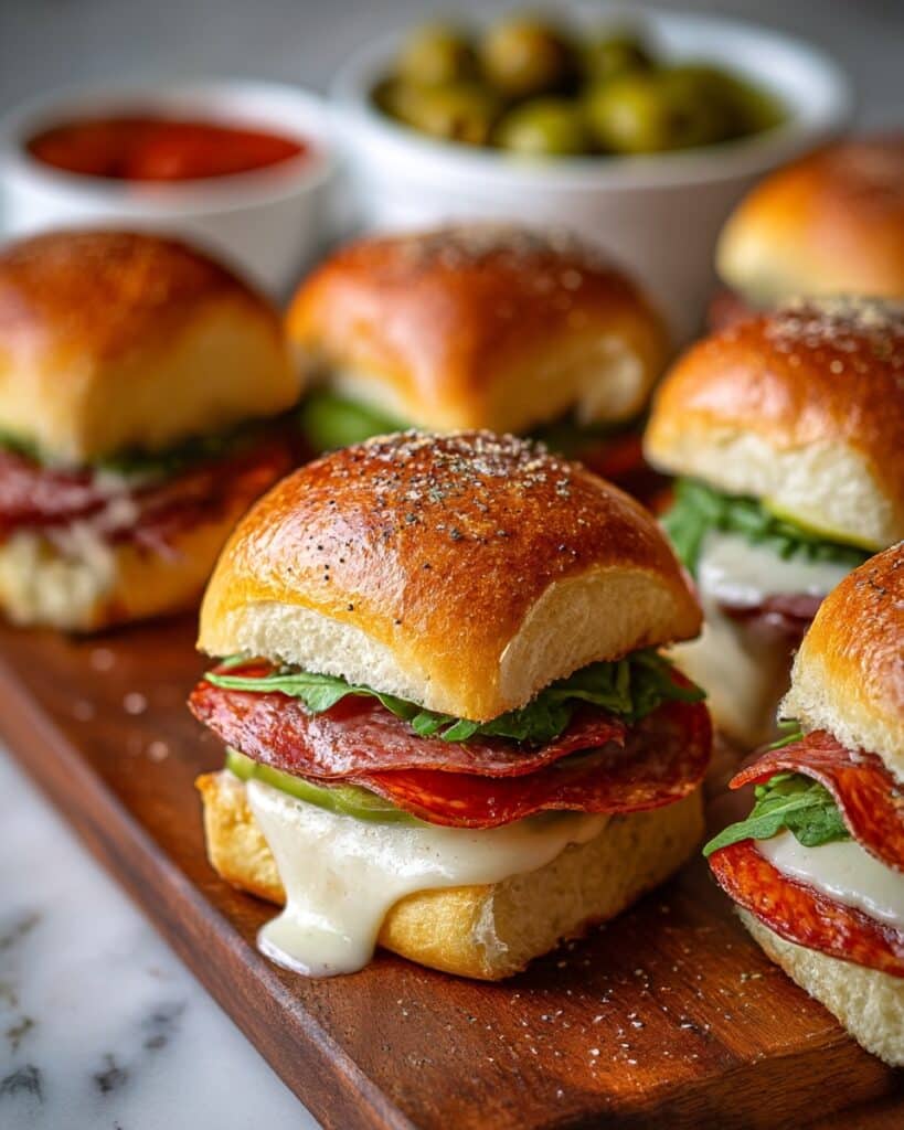 Hot Italian Sub Sliders Recipe