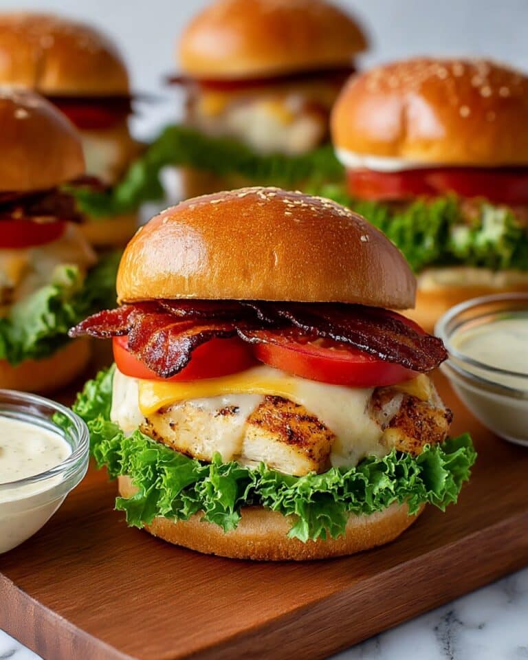 Honey Mustard Chicken Sliders Recipe