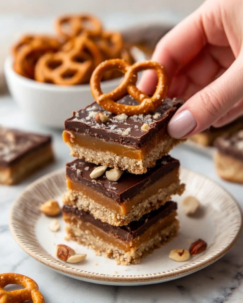 Irresistible Salted Caramel Pretzel Bars You’ll Love to Make Recipe