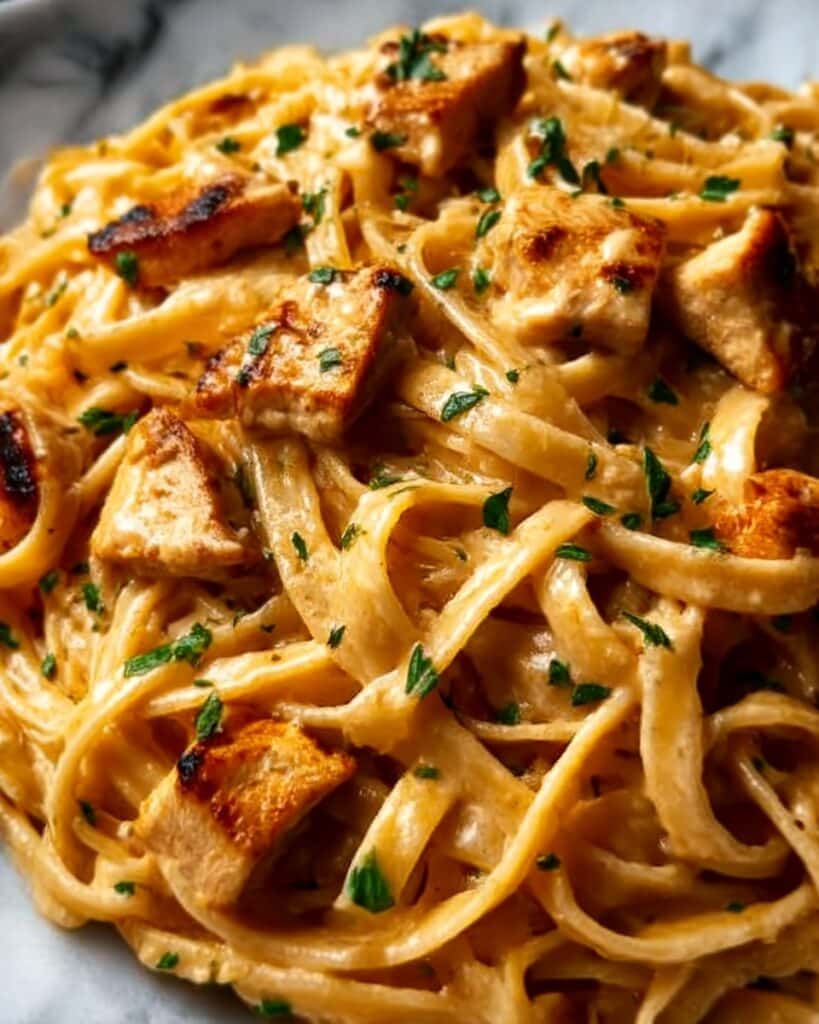 Cowboy Butter Chicken Linguine Recipe