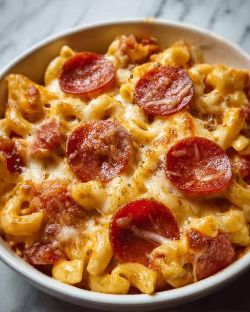 Crockpot Pizza Pasta Recipe