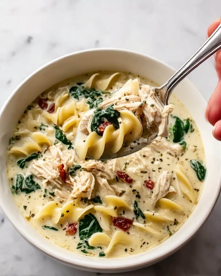 Quick White Lasagna Soup Recipe