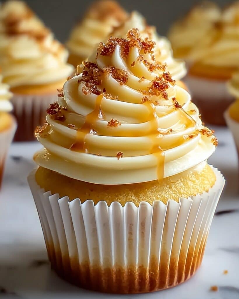 Decadent Vanilla Bean Crème Brûlée Cheesecake Cupcakes Recipe