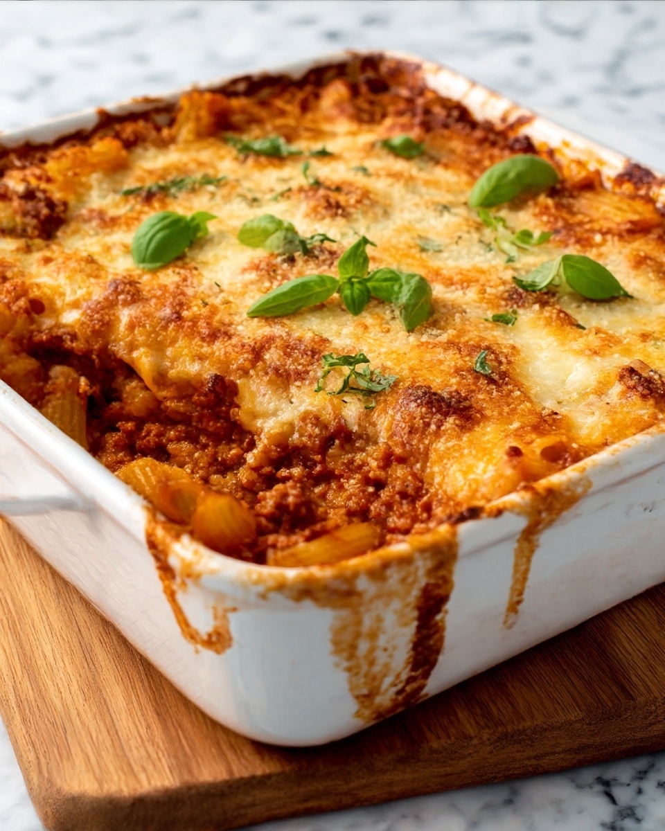 Dump-and-Bake Chicken Parmesan Casserole Recipe