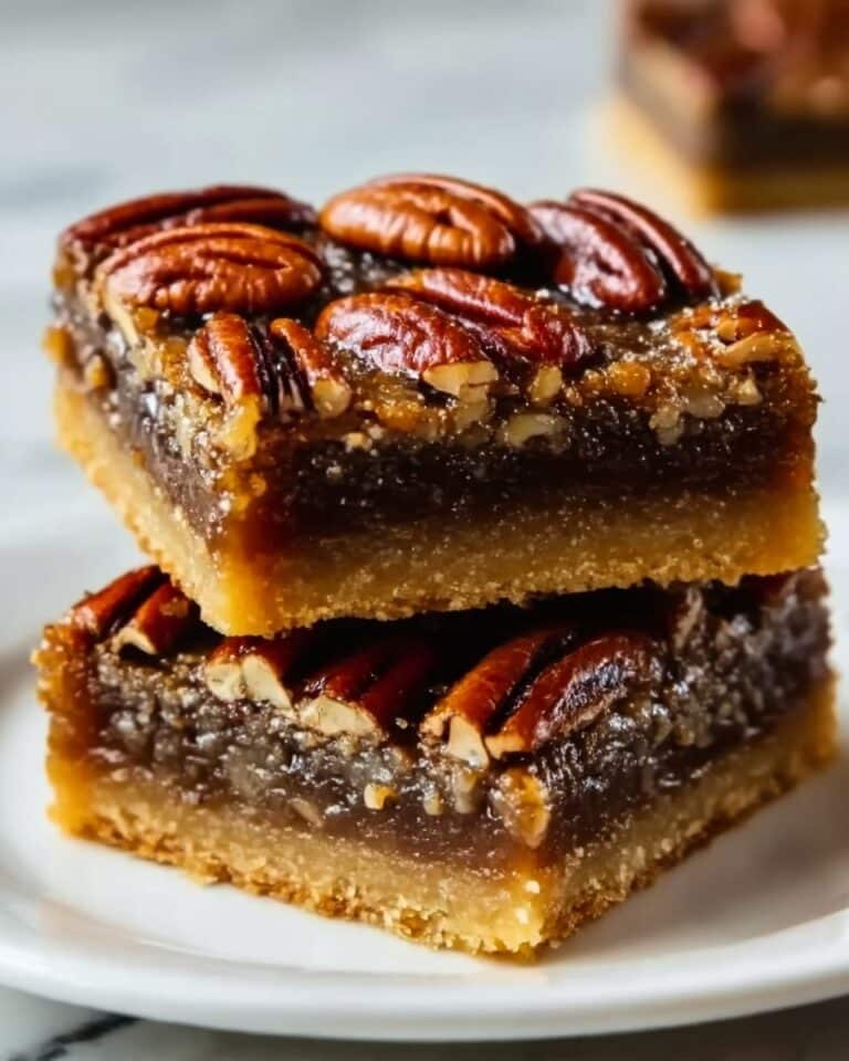 Simple Pecan Pie Bars Recipe