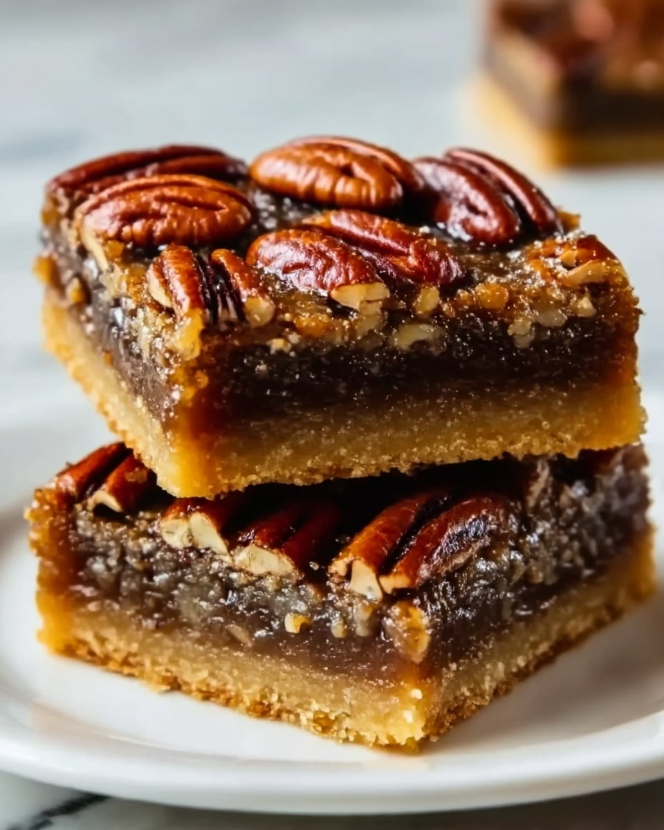 Simple Pecan Pie Bars Recipe