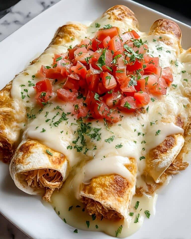 Indulgent Queso Chicken Enchiladas for Quick Weeknight Dinners Recipe