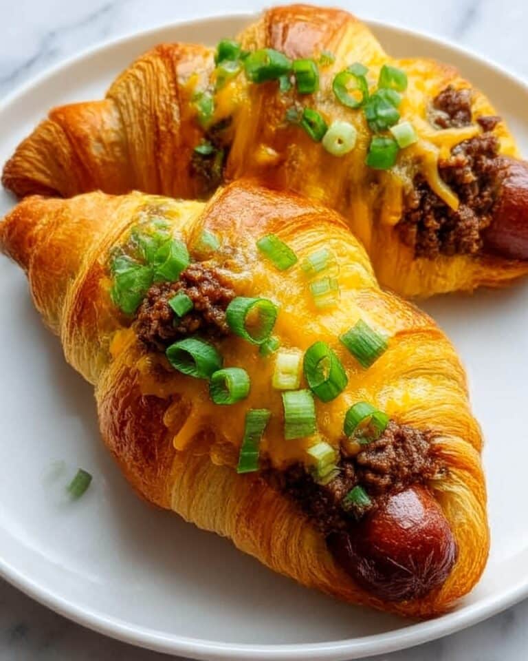 Crescent Roll Chili Dog Delights Recipe