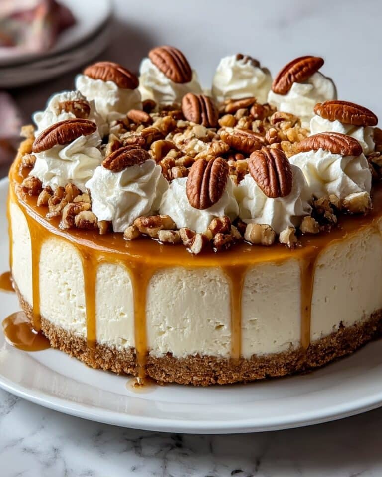 Browned Butter Pecan Cheesecake Recipe