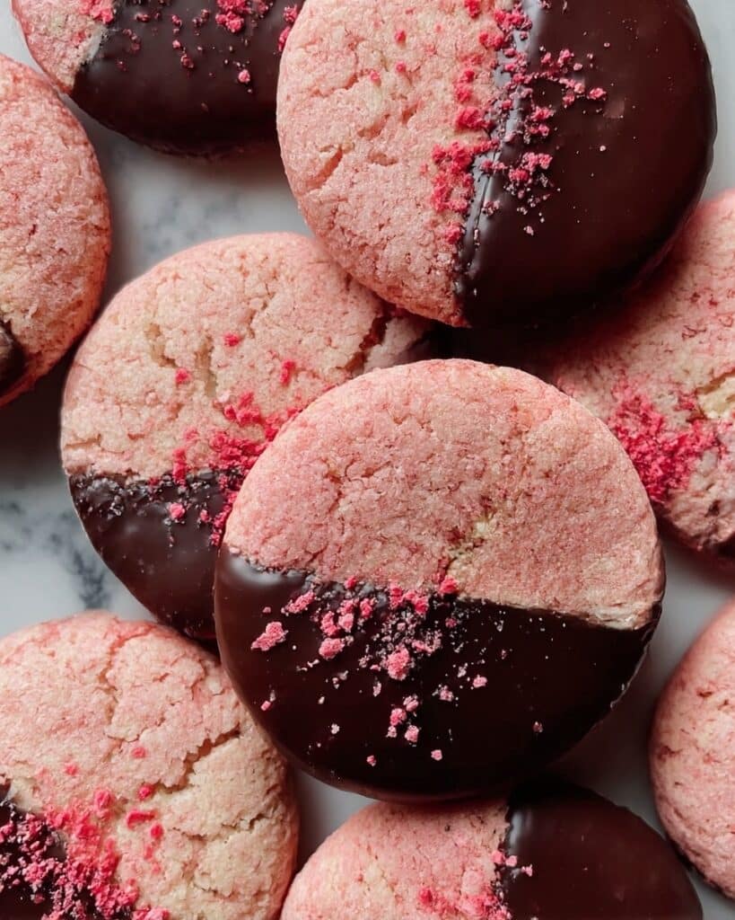 Chocolate Covered Strawberry Cookies Recipe