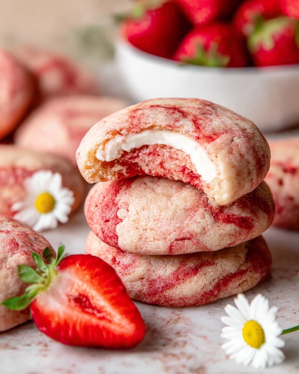 Raspberry Cookies with Homemade Raspberry Syrup Recipe
