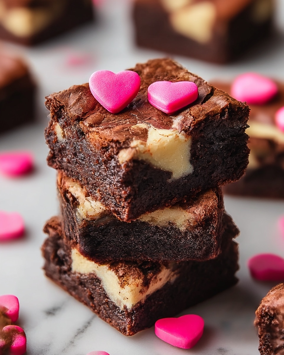 Valentine Brookies Recipe
