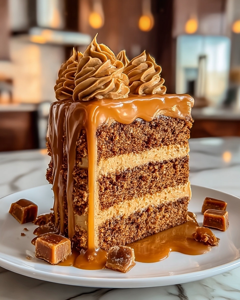 Indulgent Biscoff Cookie Butter Cake That Delights Every Bite Recipe