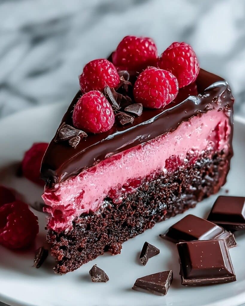 Decadent Dark Chocolate Raspberry Cheesecake Recipe