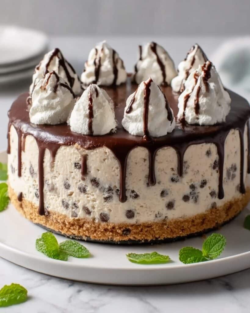 Decadent No Bake Cookie Dough Cheesecake Recipe