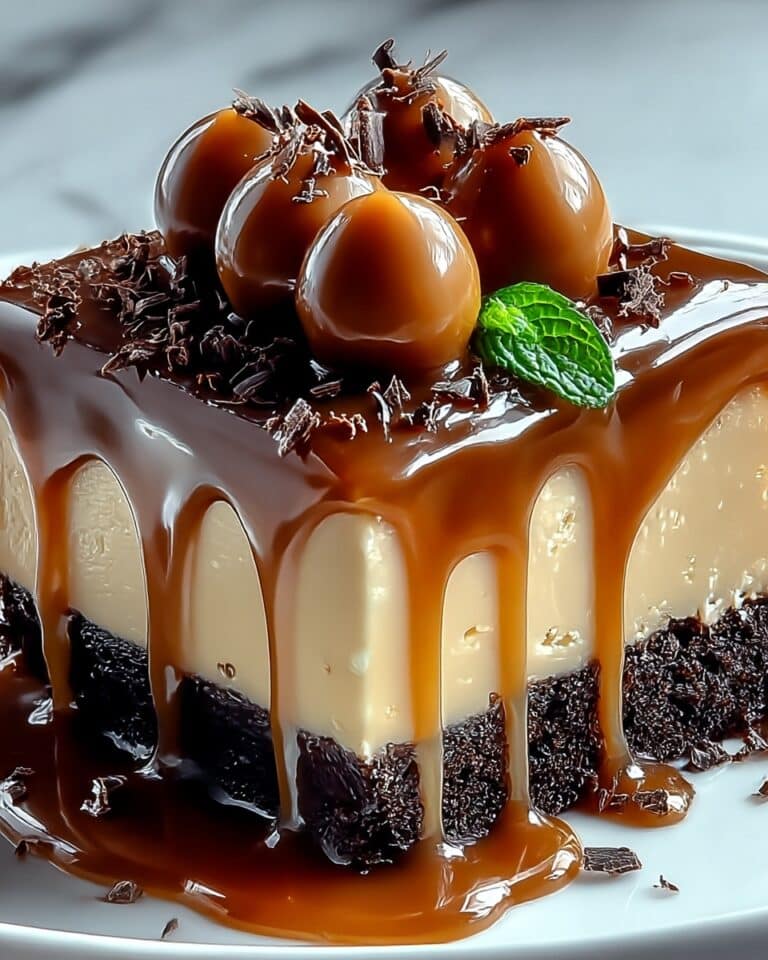 Irresistibly Rich Milky Way Caramel Cheesecake Brownies Recipe