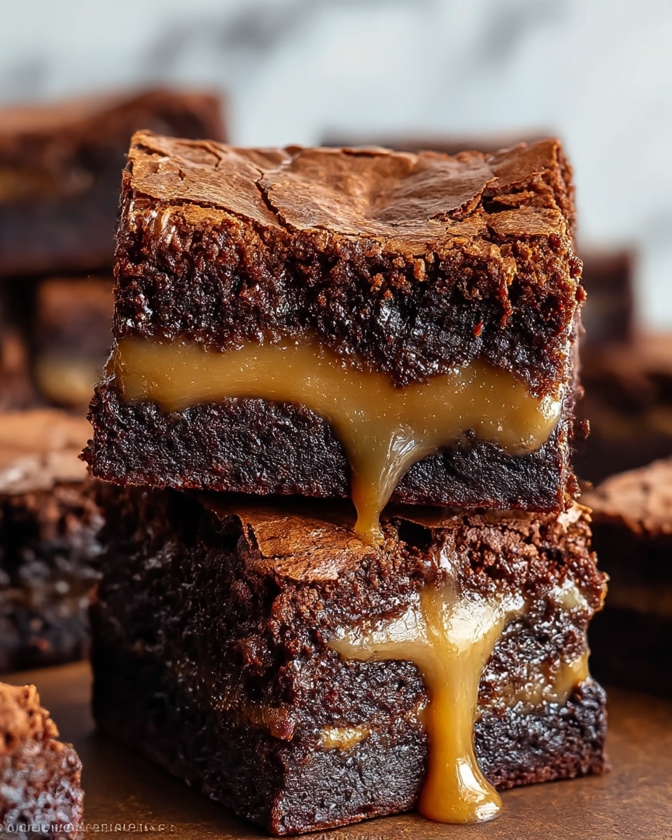 Chewy Biscoff Brownies—Easy Delicious Dessert Recipe