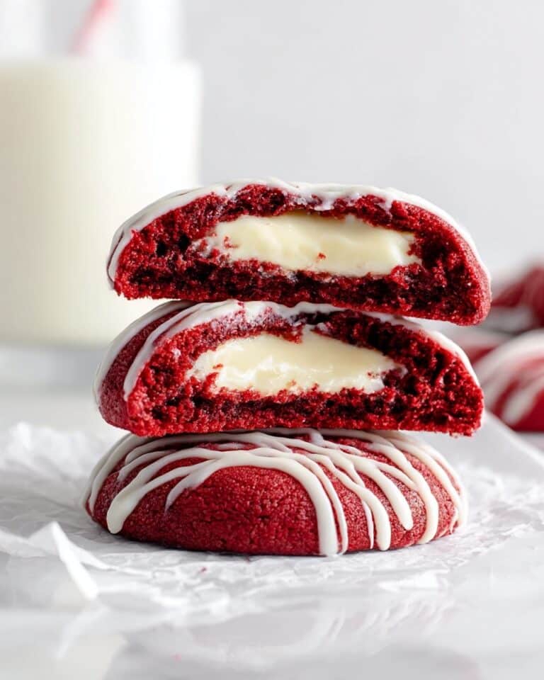 Red Velvet Cheesecake Cookies Recipe