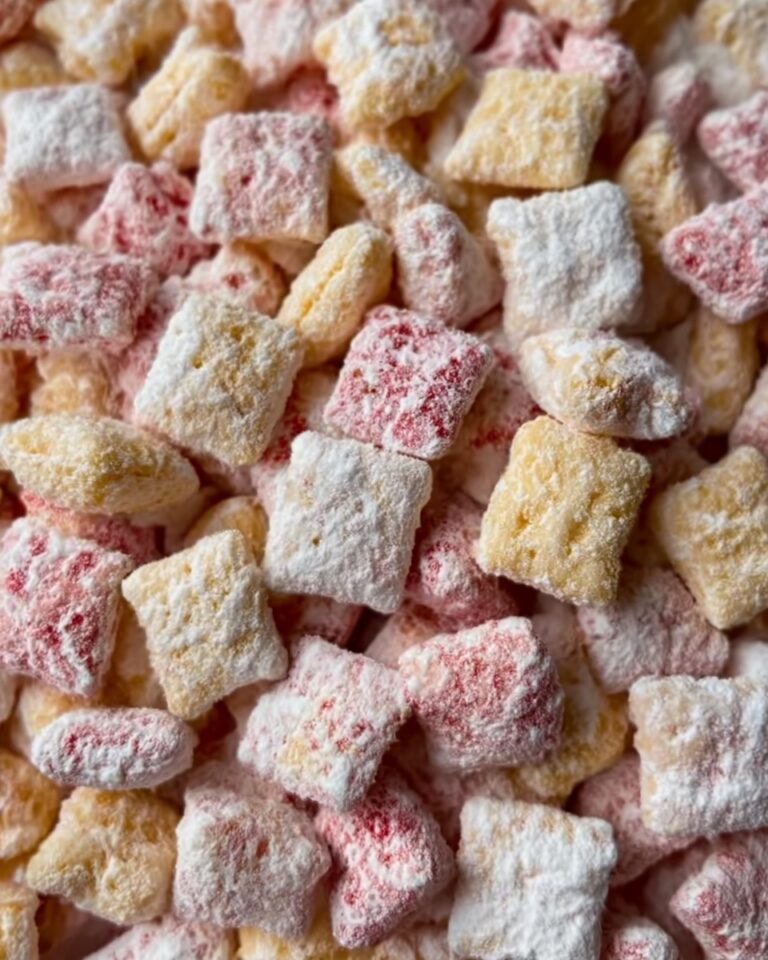 Cherry Cheesecake Puppy Chow Recipe