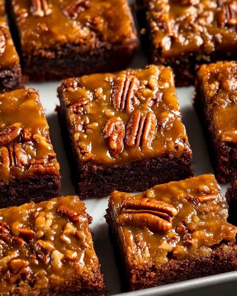 Buttery Pecan Pie Brownies Recipe