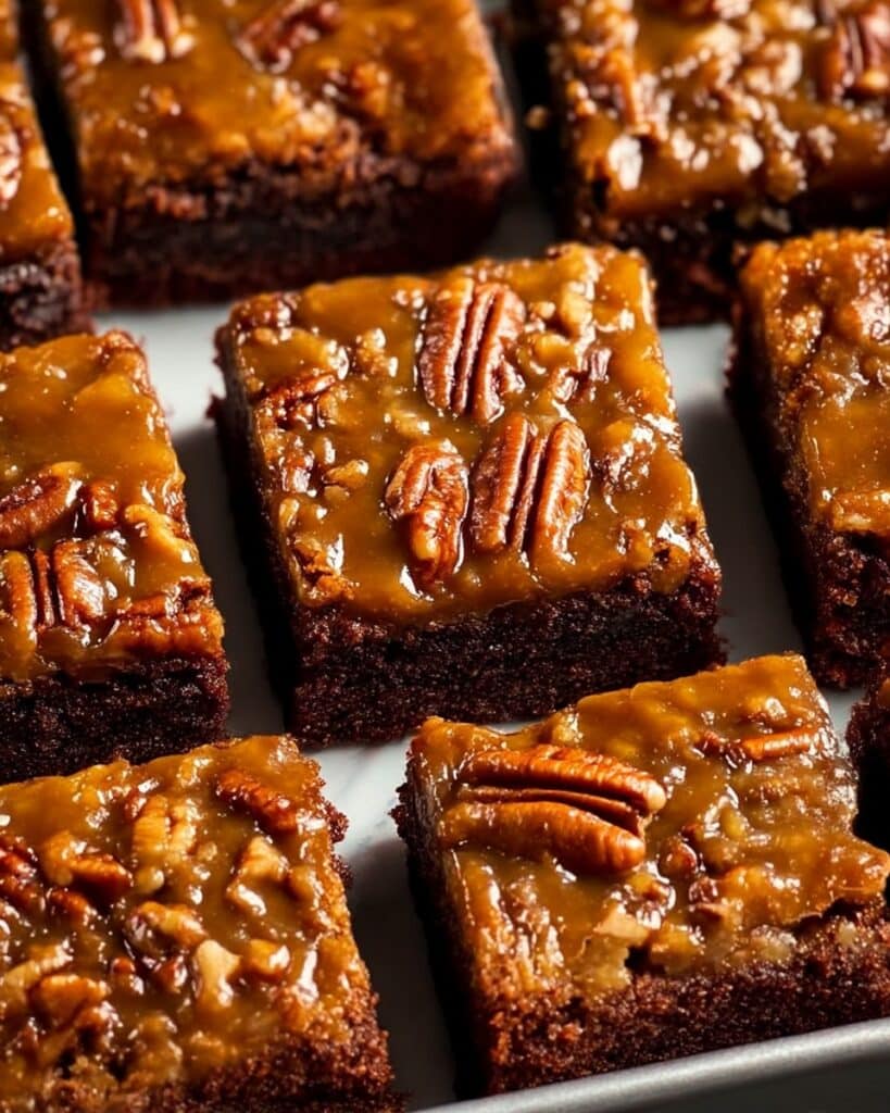 Buttery Pecan Pie Brownies Recipe