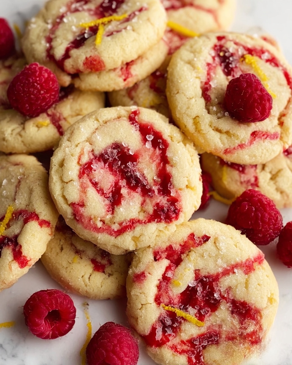 Lemon Raspberry Cookies Recipe